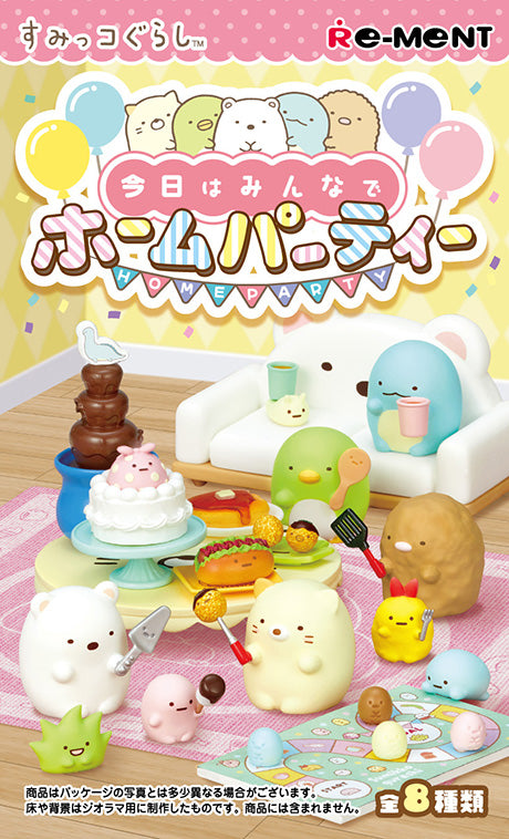Re-Ment Sumikkogurashi Today Is A Home Party With Everyone Series