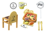 Re-Ment Snoopy and you, a Peanuts Cafe together!