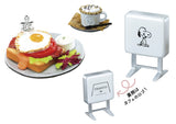 Re-Ment Snoopy and you, a Peanuts Cafe together!