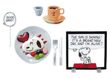 Re-Ment Snoopy and you, a Peanuts Cafe together!