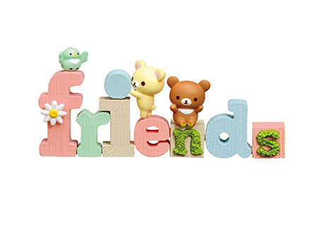 Re-Ment Rilakkuma Words Series Cute Mystery Box Desk Figure