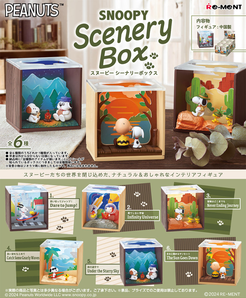 Re-Ment Snoopy Scenery Box Series