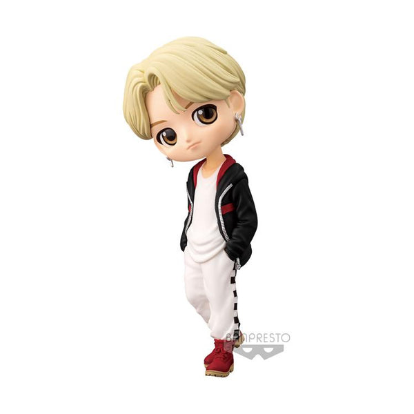 TinyTAN Jimin V フィギュア 恐竜コスチューム Banpresto Q Posket TinyTAN MIC Drop Jimin Vol 2 BTS K Pop Group