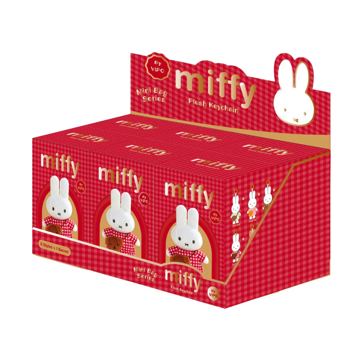 VIPO x Miffy Mini Bag Plush Blind Box Series