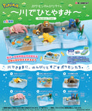 Re-Ment Pokemon Nonbiri Time- Leisurely Time Take a break by the river Series