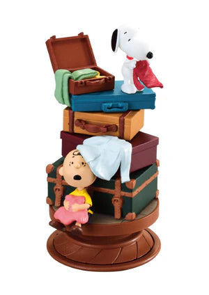 Re-Ment Peanuts Snoopy Spiral Diorama Japan Peanuts Figure Blind