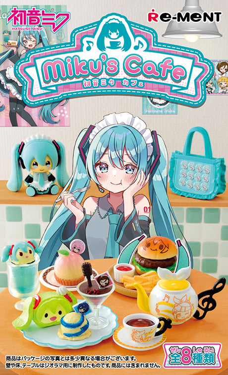 Re-Ment Miku's Cafe Series