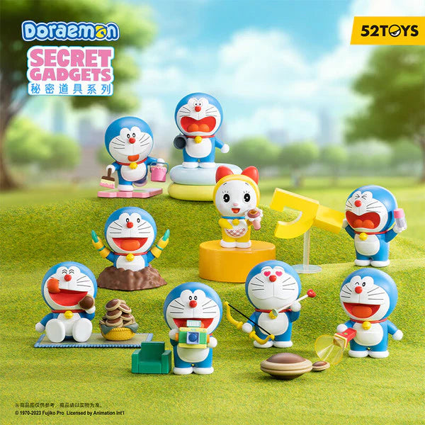 52TOYS Doraemon Secret Gadgets Series Anime Cartoon Silly Cat Toy