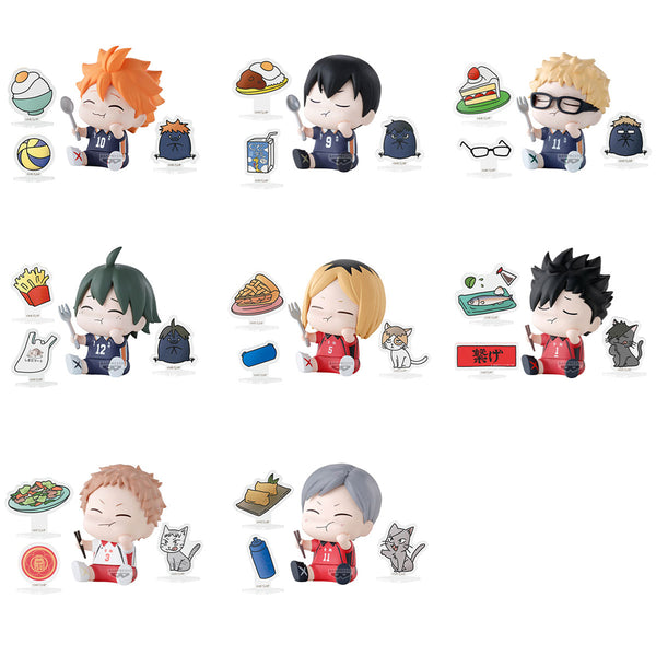 Haikyu!! Banpresto Happy Figure Collection Blind Box Eating Snack