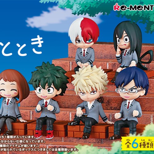 Re-ment My Hero Academia Pittori Collection Blind Box Figure Toy