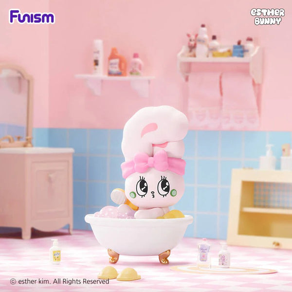 FUNISM Esther Bunny Pink Rabbit Figures Blind Box Flowers Cute