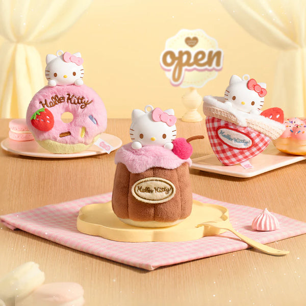 MarTUBE Hello Kitty Afternoon Tea Baked Desserts Scented Plush