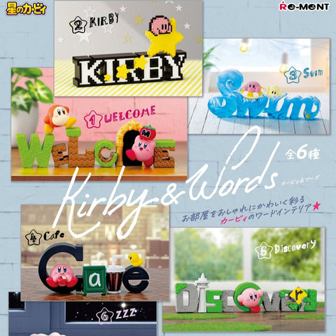 Re-ment Kirby and Words Collection