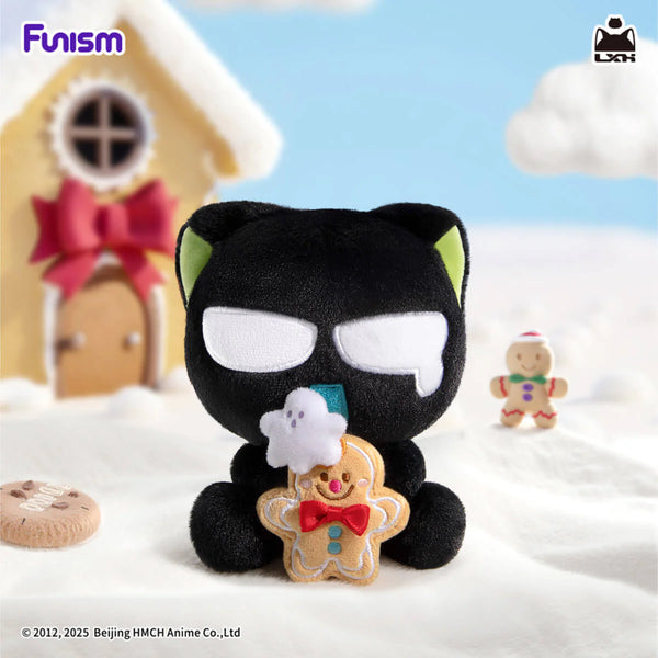 盲導鈴（電子チャイム） Luo Xiaohei Hug Series Plush Pendant Blind Box Anime Black Cat