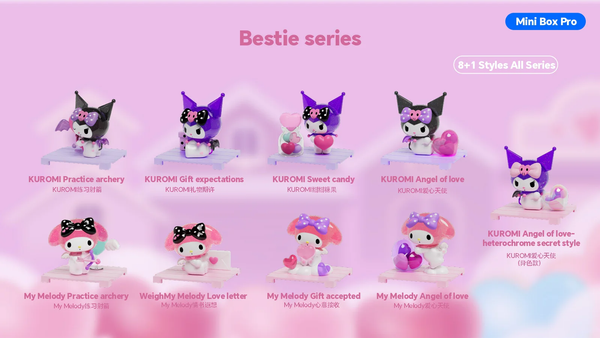 Moetch Kuromi & My Melody Love Story Series Blind Box