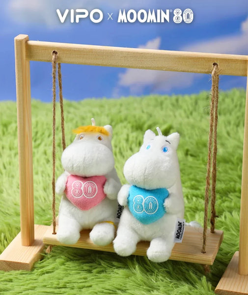 MOOMIN80 × HILKE COLLECTION ピッチャー VIPO Vipo Moomin 80 Plush Keychain Collection Old Show folklore