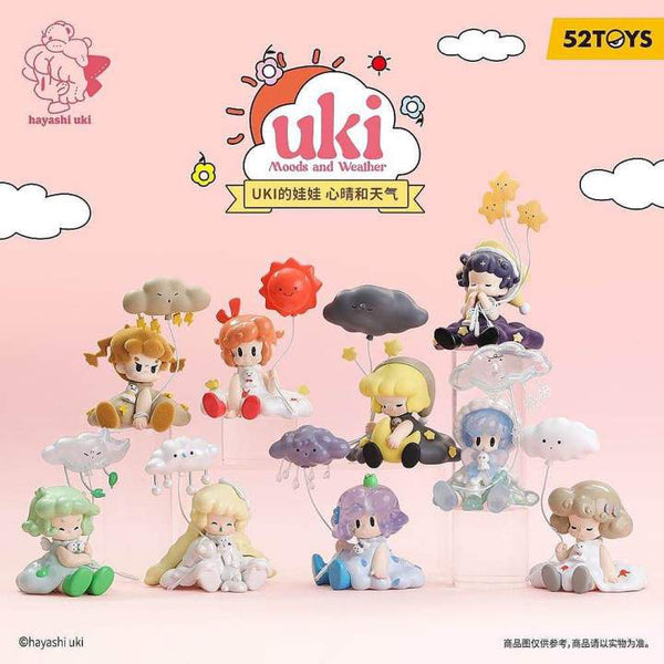 52TOYS Uki Moods and Weather Series Designer Figure Doll Blind Box