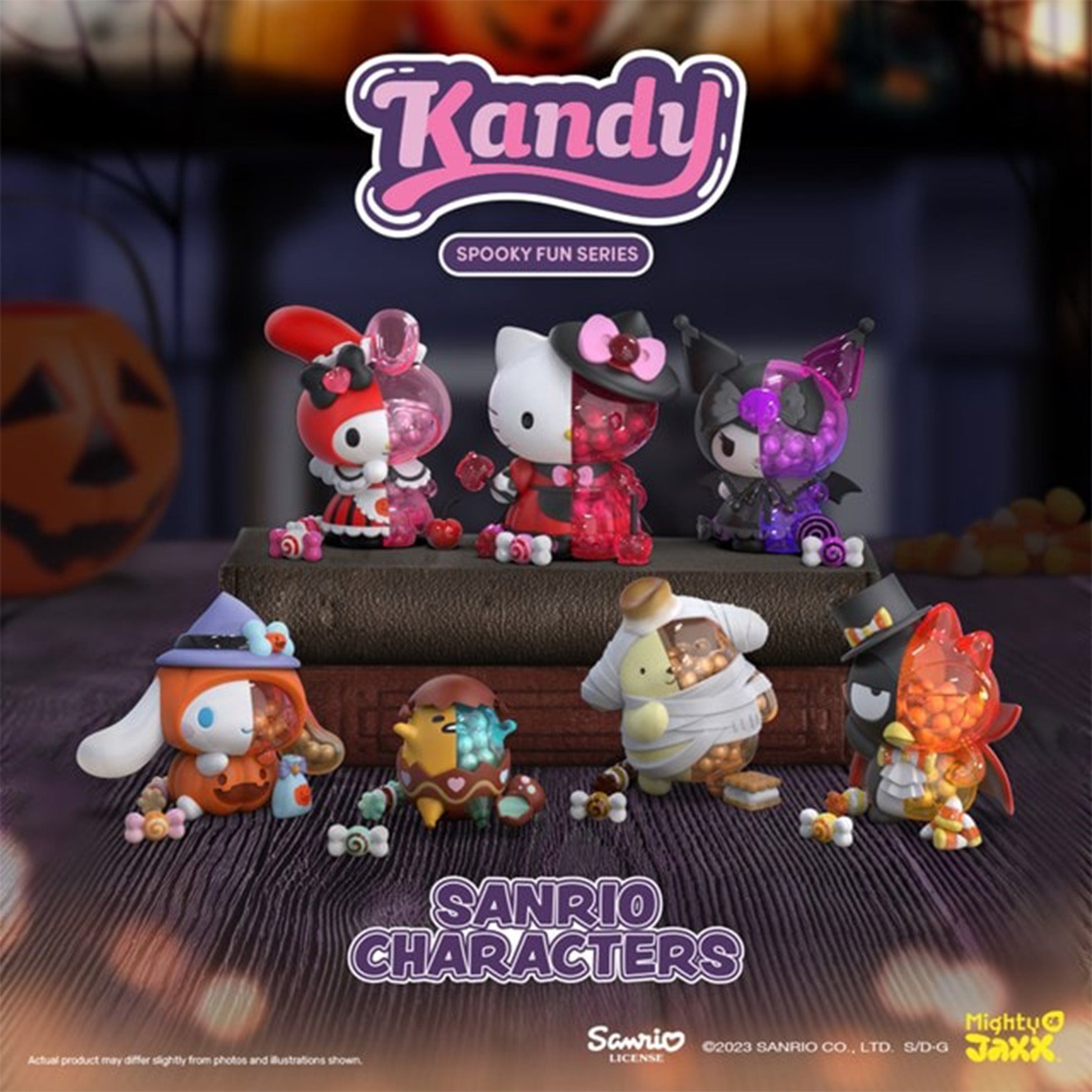 Mighty Jaxx Kandy Sanrio Spooky Fun Series Blind Box Japanese
