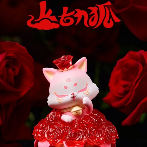 Ancient Nine Tail Fox Rose Fairy Series