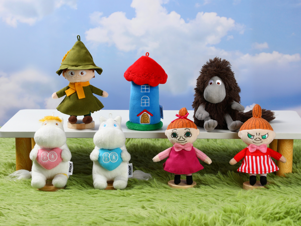 VIPO Vipo Moomin 80 Plush Keychain Collection Old Show folklore