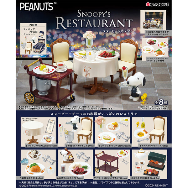 Re-Ment Peanuts Snoopy's Restaurant Series Miniature Play