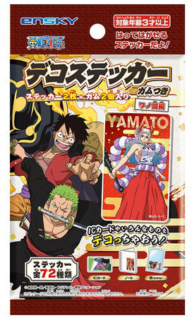 Ensky One Piece Anime Series Decorative Sticker Collection & Gum