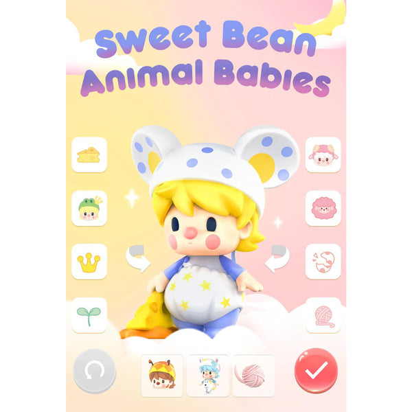 POP MART x SWEET BEAN Animal Babies The Octopus Baby offers Walker Mini Figure Secret