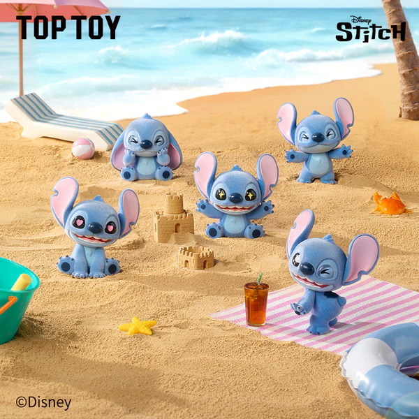 TOP TOY Disney Stitch Mini Fluffy Series Blind Bag Collection