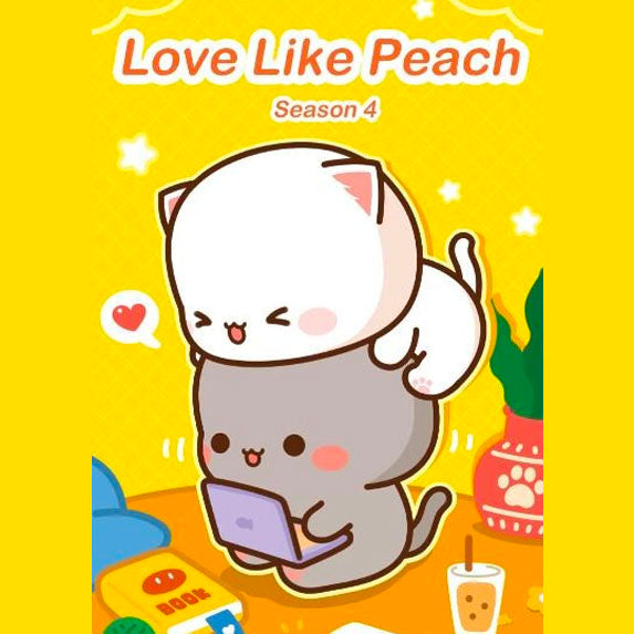 Amazon.com: BEEMAI Mitao Cat Love is Like A Peach Series