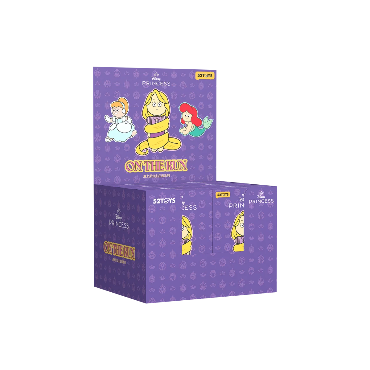 52TOYS Disney Princess On The Run Series Plush Keychain