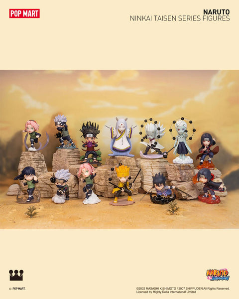 Pop Mart Naruto Shippuden Ninkai Taisen Figure Anime Mystery Box