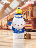 Toptoy Sanrio Pochacco Retro Train Series Blind Box Figure