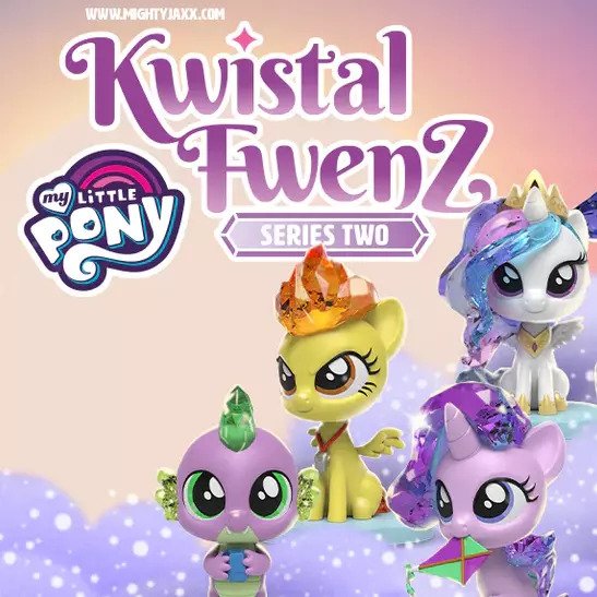 Mighty Jaxx My Little Pony Kwistal Fwenz Series 2