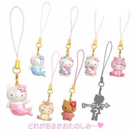 Sanrio Hello Kitty Fantasy Mascot Strap Mermaid Fairy Unicorn
