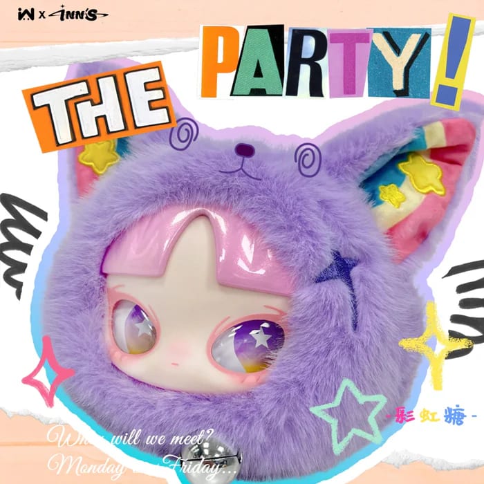インズ インス INN’S Let’s Party！シークレット 彩虹糖 INN'S Let's Party Series Plush Blind Box – NEKO STOP