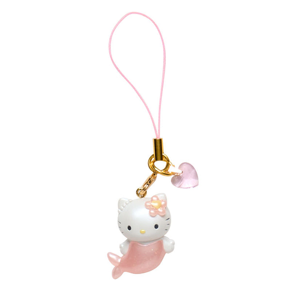 Sanrio Hello Kitty ストラップ 未開封　ギフトゲート Sanrio Hello Kitty Fantasy Mascot Strap Mermaid Gyaru Lolita