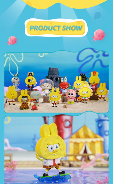 Pop Mart The shops Monsters × SpongeBob Series (Incomplete Set)