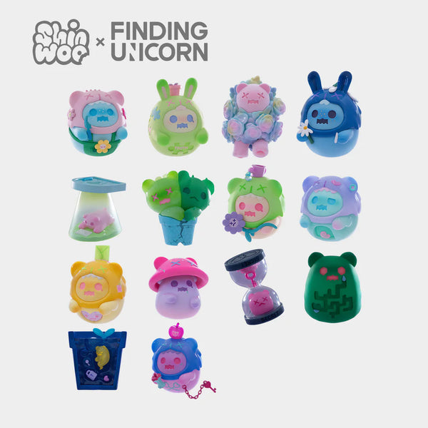 ShinWoo Secret Bear Garden Finding Unicorn Toy Figurine Blind Box ShinWoo Secret Bear Garden Finding Unicorn Toy Figurine Blind Box
