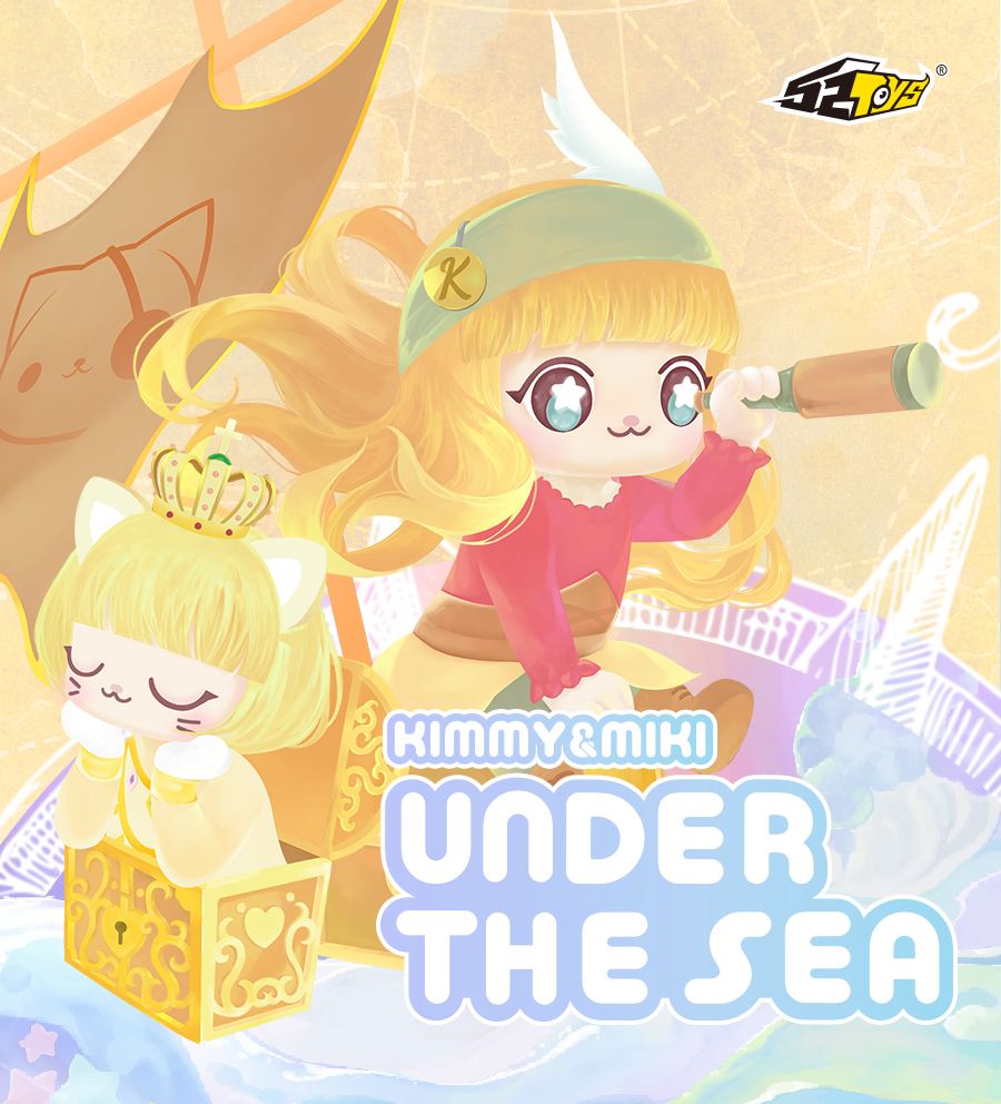 52TOYS KIMMY & MIKI Under The Sea Series Toy Figure Blind box