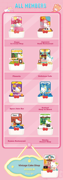 Sanrio Food Truck Blind Box Figures