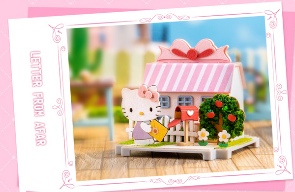 Hello Kitty Daily Series Scenery Blind Box Paper DIY Sanrio Craft