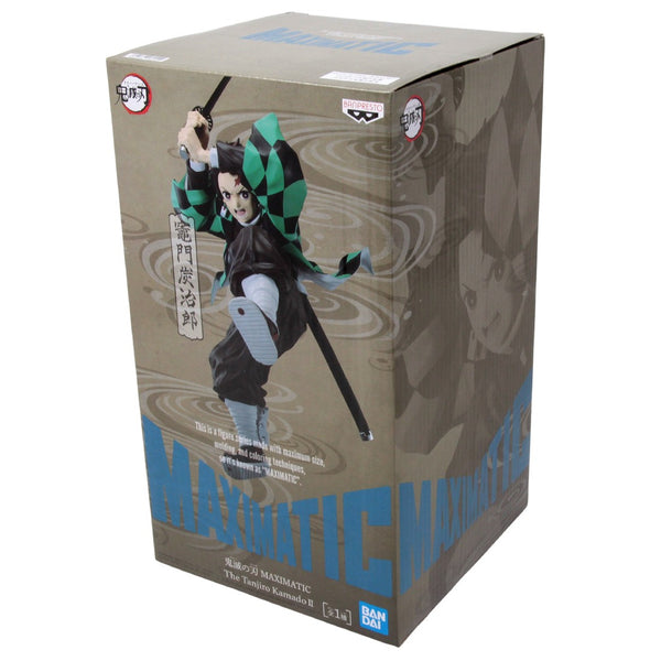 Tanjiro Kamado Statua Maximatic 18cm Con Cartolina Da Collezione A Tema Dragon Ball - Bundle Esclusivo Per Fan (18196)