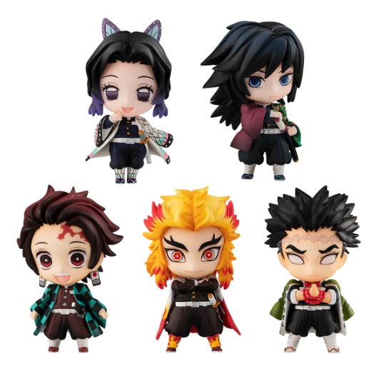TANJIRO with HASHIRA 鬼滅の刃 Megahouse Demon Slayer Tanjiro & The Hashira Mascot Set A