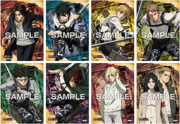 Pochette FR de 12 cartes Attack on Titan Metax TCG - Panini