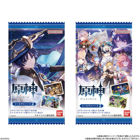 Bandai Genshin Impact Seal Wafers 2