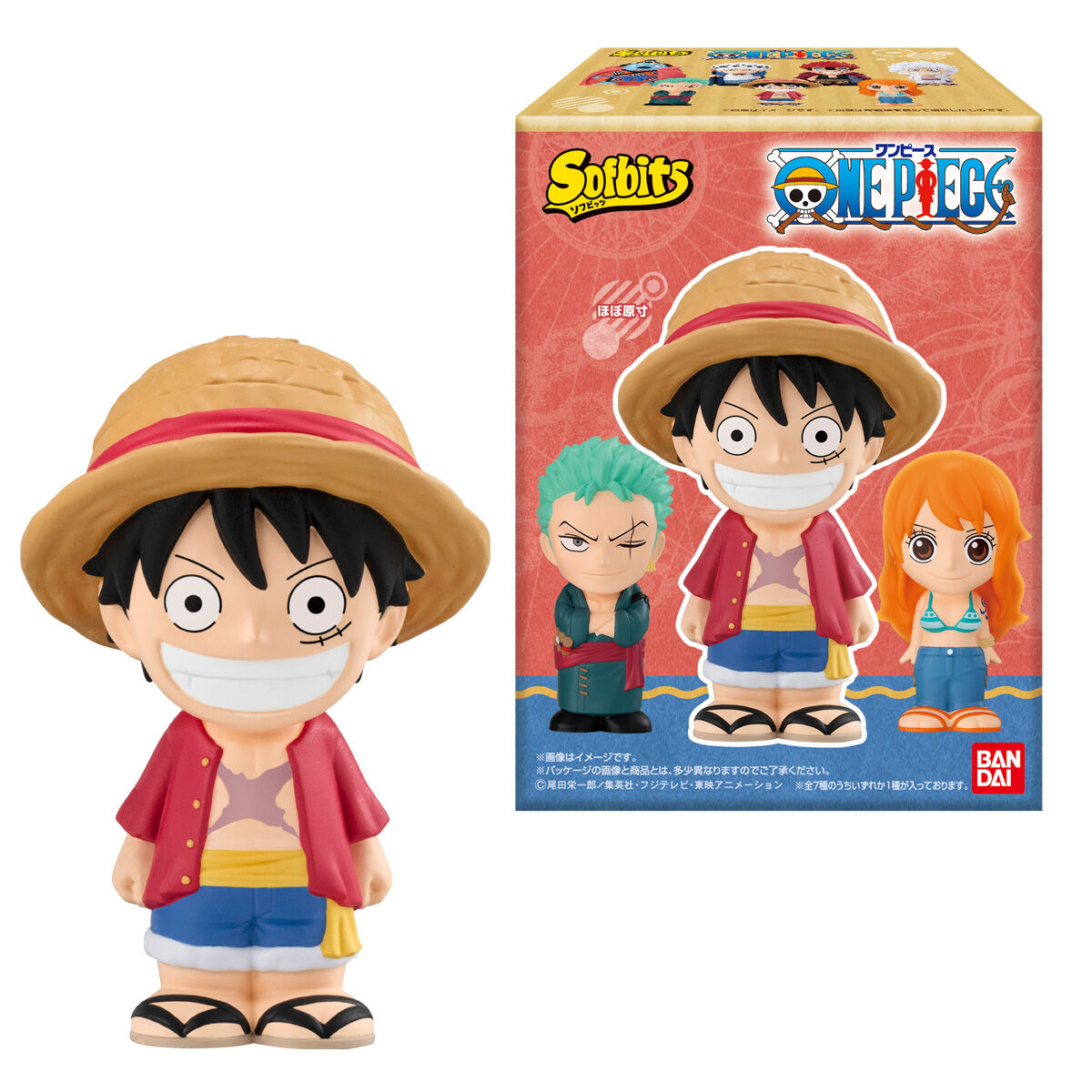 Bandai One Piece Sofbits collection