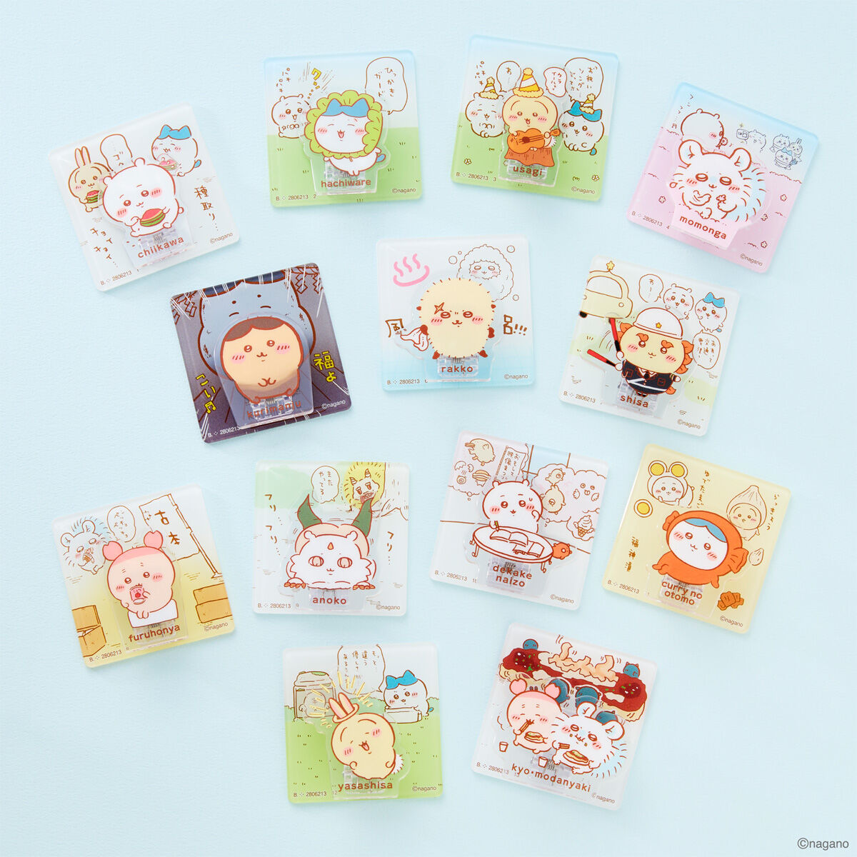 Chiikawa Acrylic Scene Clip Biscuit