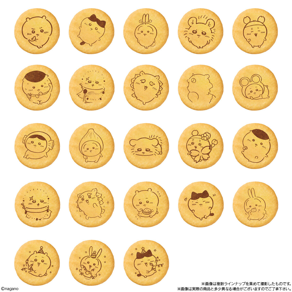 Chiikawa Acrylic Scene Clip Biscuit