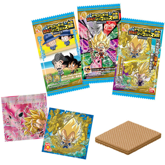 Dragon Ball Super Warrior Sticker Wafer Super