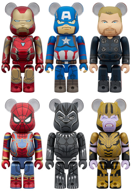 BearBrick Marvel Studio The Infinity Saga Collection